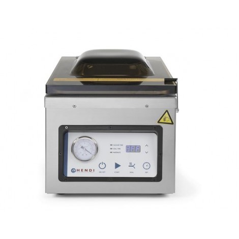 Pakowarka próżniowa - komorowa 260, HENDI, Profi Line, Listwa zgrzewająca 260 mm, 240V/1000W, 330x480x(H)361mm