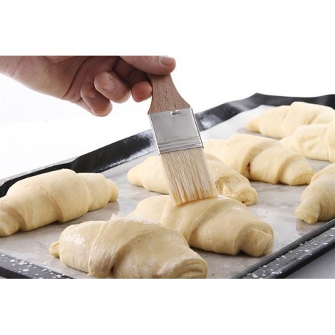 Pędzelek cukierniczy z włosiem naturalnym - zestaw 2 szt., HENDI, 2 szt., 210x40mm