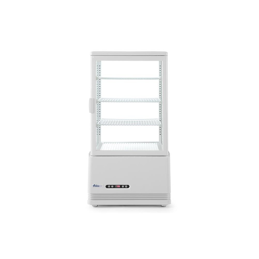 Witryna chłodnicza nastawna, 68 l, Arktic, biały, 230V/170W, 444x397x(H)875mm
