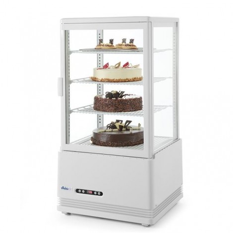 Witryna chłodnicza nastawna, 68 l, Arktic, biały, 230V/170W, 444x397x(H)875mm