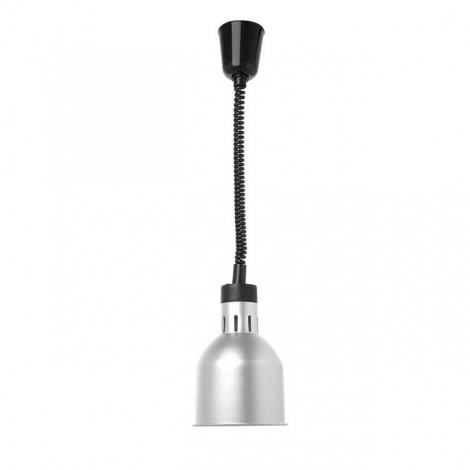 Lampa do podgrzewania potraw - wisząca - śr.175x(H)250mm srebrna