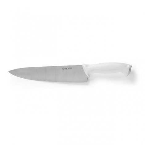 Nóż kucharski HACCP - 240 mm, biały 