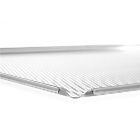 Blacha wypiekowa GN 1/1 z 4 rantami, HENDI, 530x325x(H)10mm