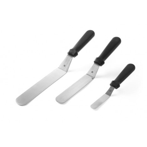 Szpatuła kątowa wąska, HENDI, czarny, 32x343mm