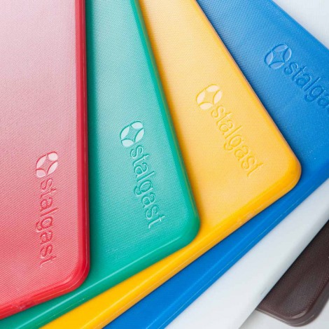 Deska do krojenia HACCP, 450x300 mm brązowa