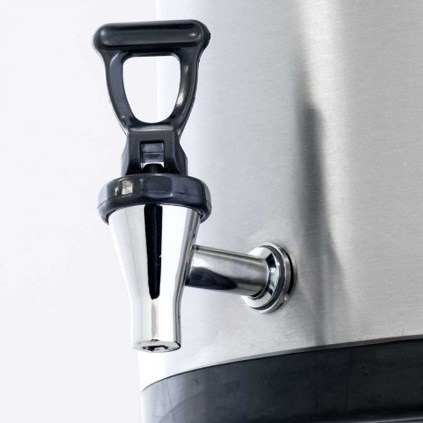 termos stalowy z kranem, V 15 l