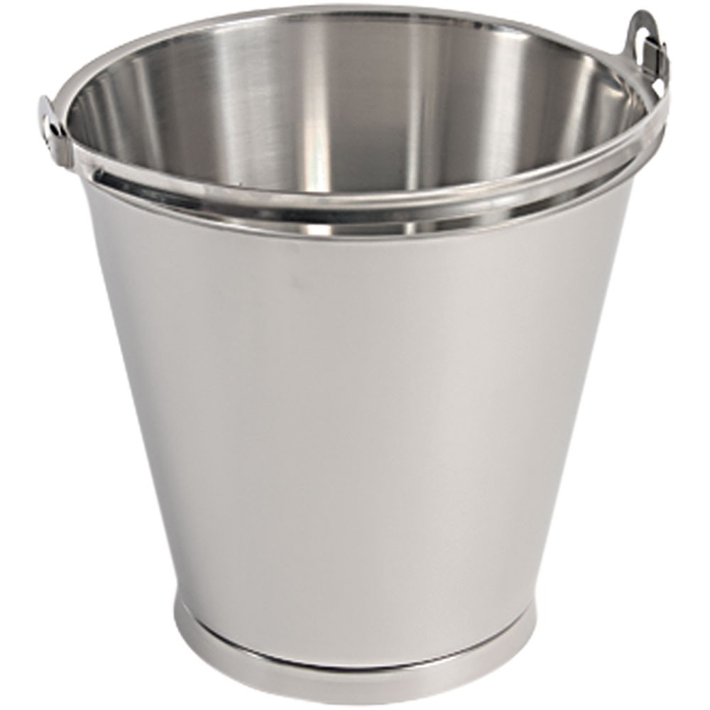 wiadro stalowe z pierścieniem, Premium, Ø 280 mm, V 10 l