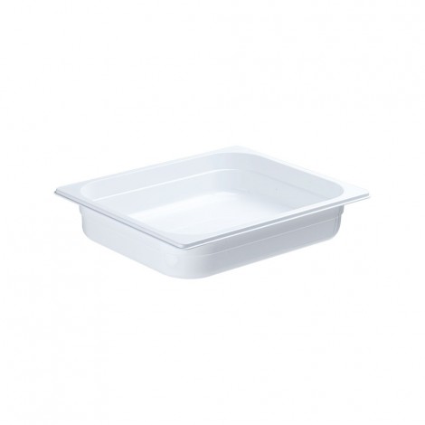 pojemnik z poliwęglanu, biały, GN 1/2, H 65 mm