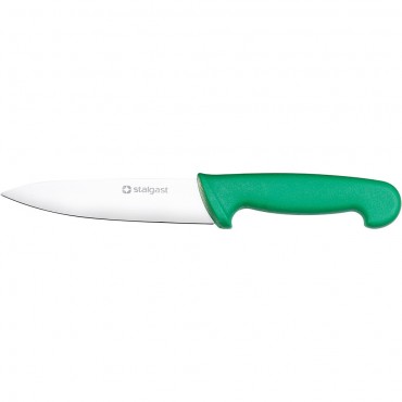 Nóż uniwersalny, HACCP, zielony, L 150 mm