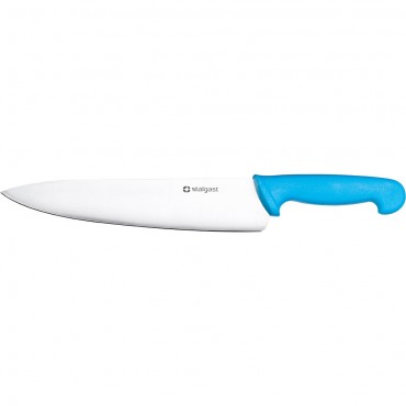 Nóż kuchenny, HACCP, niebieski, L 250 mm