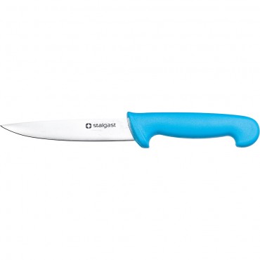 Nóż do krojenia, HACCP, niebieski, L 160 mm