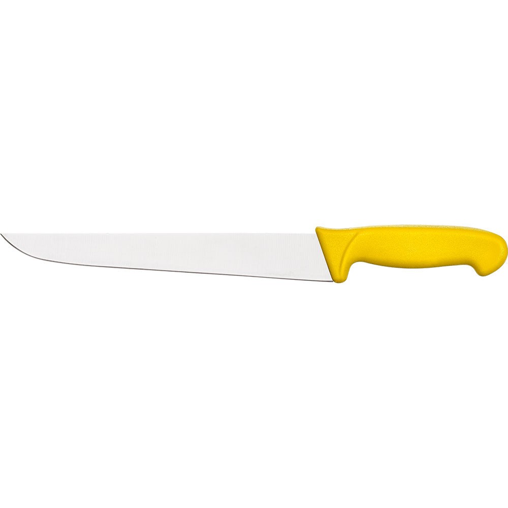 Nóż do mięsa, HACCP, żółty,  L 200 mm