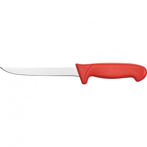 Nóż do oddzielania kości, HACCP, czerwony, L 150 mm