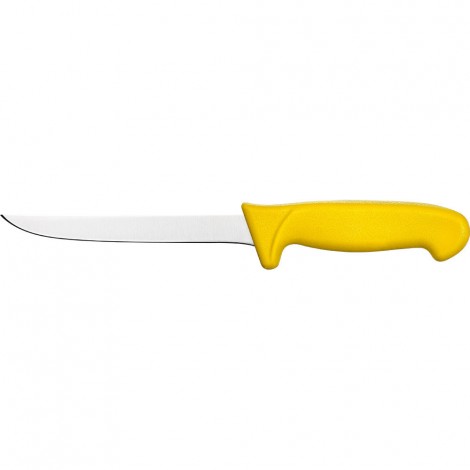 Nóż do oddzielania kości, HACCP, żółty, L 150 mm