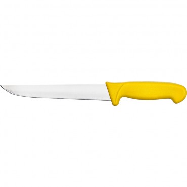Nóż uniwersalny, HACCP, żółty, L 180 mm