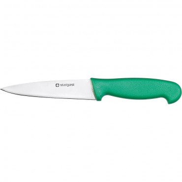 Nóż do jarzyn, HACCP, zielony, L 105 mm