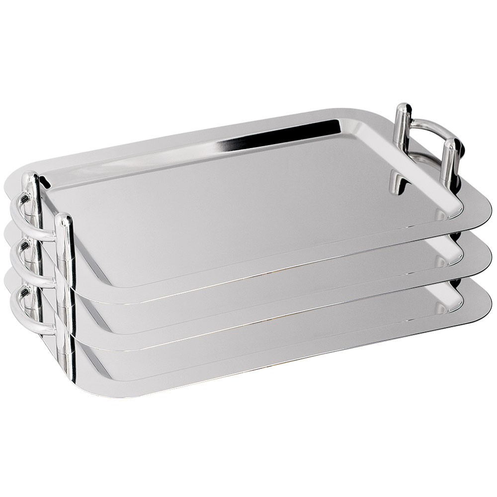 Taca ekspozycyjna stalowa GN 1/1 z uchwytami