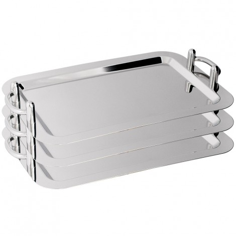 Taca ekspozycyjna stalowa GN 1/1 z uchwytami