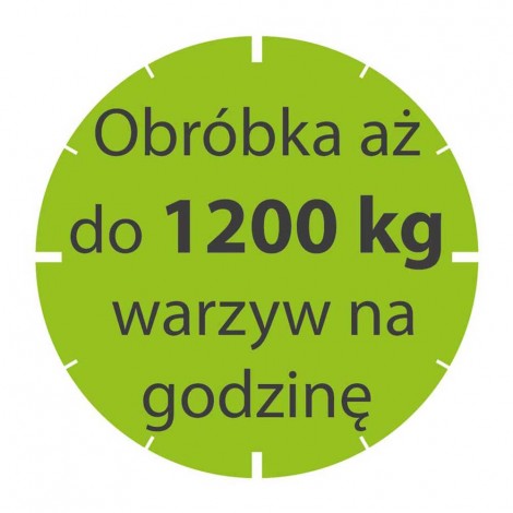 szatkownica do warzyw, CL55 z 2 podajnikami, P 1.1 kW, U 400 V