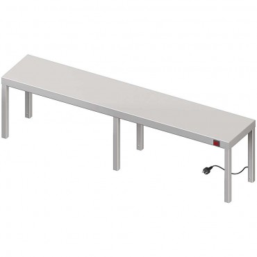 Nadstawka grzewcza na stół pojedyncza 1900x300x400 mm
