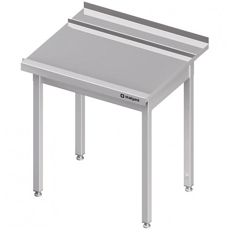 Stół wyładowczy(P), bez półki do zmywarki SILANOS 900x760x900 mm skręcany
