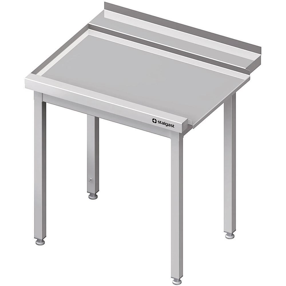 Stół wyładowczy(L), bez półki do zmywarki SILANOS 800x760x900 mm spawany