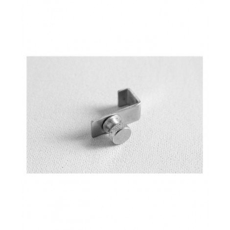 Hak do rozbudowy regału magazynowego aluminiowego, HENDI, 15x42x(H)42mm