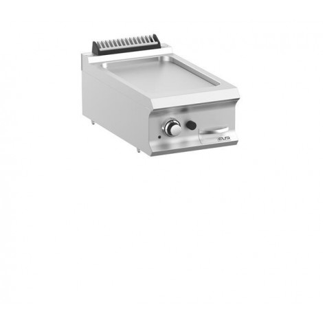 Płyta grillowa gazowa pojedyncza nastawna gładka chromowana, linia DominaPro 700