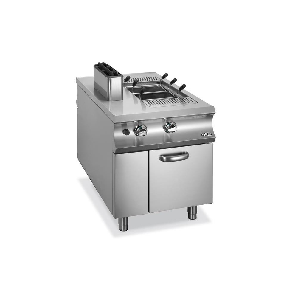 Urządzenie do gotowania makaronu i pierogów gazowe jednokomorowe 40l na szafce Domina 1100