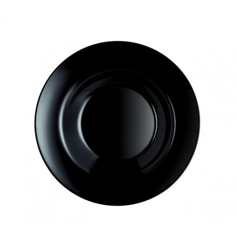 Talerz do makaronu czarny FRIEND'S TIME (stary kod M0064)