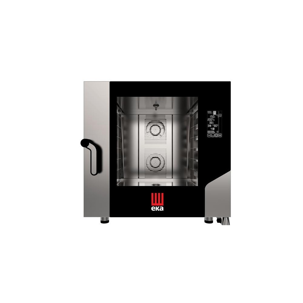 Piec konwekcyjno-parowy Millennial Black Mask Bakery 6× 600×400 mm, elektryczny, Tecnoeka, 400V/10400W, 850x1035x(H)850mm