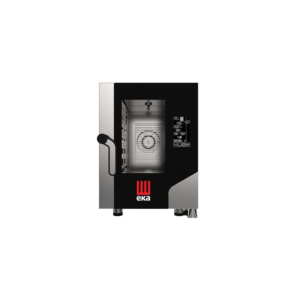 Piec konwekcyjno-parowy Millennial Black Mask Gastro Compact 6×GN 2/3 – elektryczny, Tecnoeka