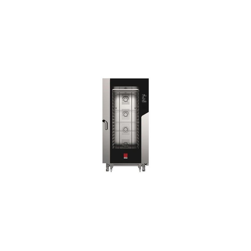 Piec konwekcyjno-parowy Millennial Black Mask Gastro, 20× GN 1/1 – sterowany elektronicznie, Tecnoeka