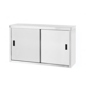 Szafka wisząca - spawana, z drzwiami suwanymi, HENDI, Profi Line, 800x400x(H)600mm