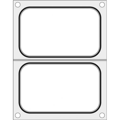 Matryca do zgrzewarki  BOKAMA AG02E oraz AG02HD na dwie tacki 178x113 mm