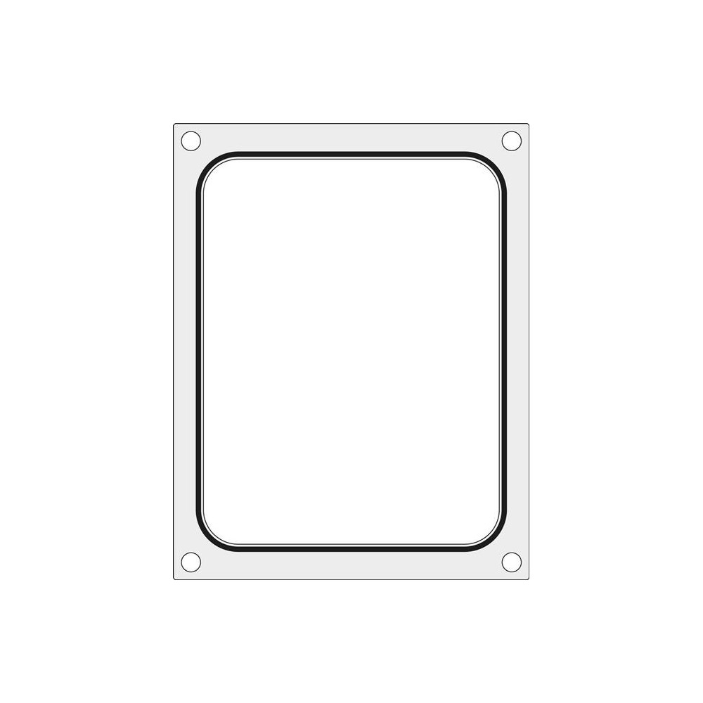 Matryca do zgrzewarki Duni DF10 na tackę bez podziału 187x137 mm