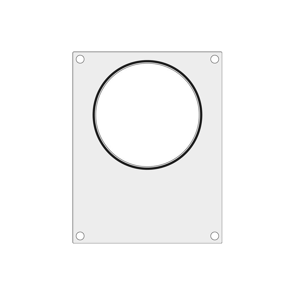 Matryca do zgrzewarki Duni DF10  na duży pojemnik do zupy fi 165 mm