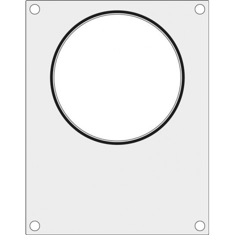 Matryca do zgrzewarki Duni DF10  na duży pojemnik do zupy fi 165 mm
