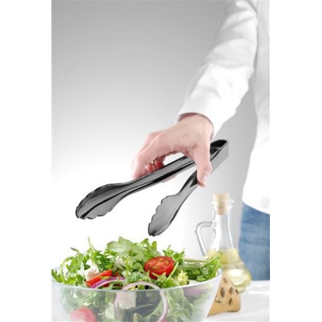 Szczypce do serwowania czarne 300 mm