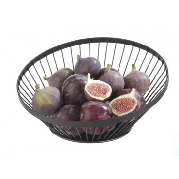Koszyk do owoców czarny, wys. 130 mm