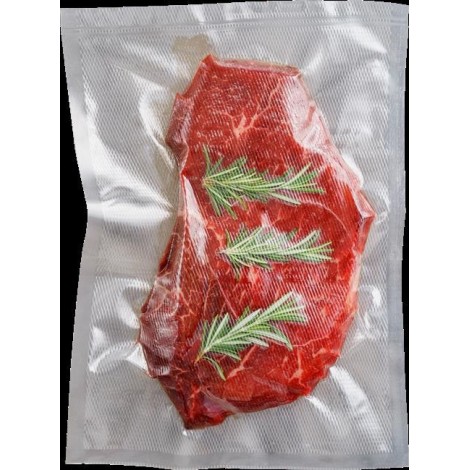 Worki moletowane do pakowarek próżniowych, do przechowywania żywności, HENDI, Worki moletowane do pakowania, 100 szt., 150x250mm