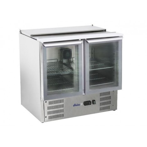 Stół chłodniczy sałatkowy z pokrywą uchylną, Arktic, 247L, 900x700x(H)860mm