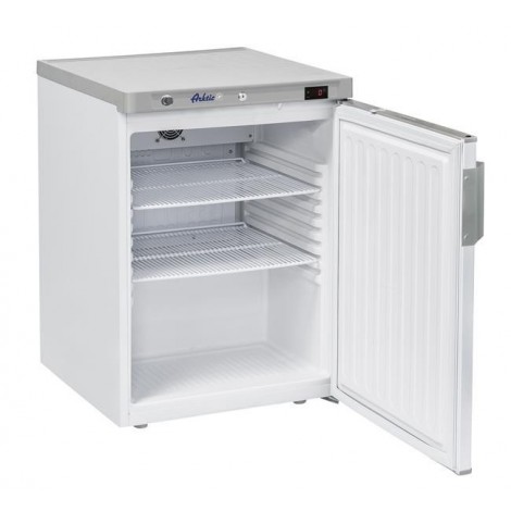 Szafa mroźnicza z obudową ze stali malowanej, Arktic, Budget Line, 200 l, biały, 230V/111W, 589x655x(H)838mm