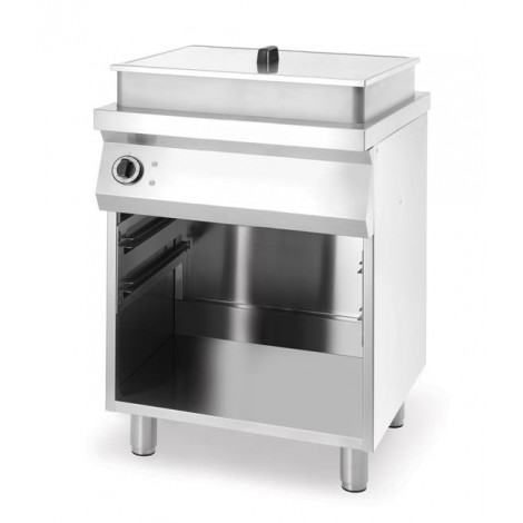 Patelnia multifunkcyjna z pokrywą uchylną 800 x 700 x (h) 900 Profi Line 400V