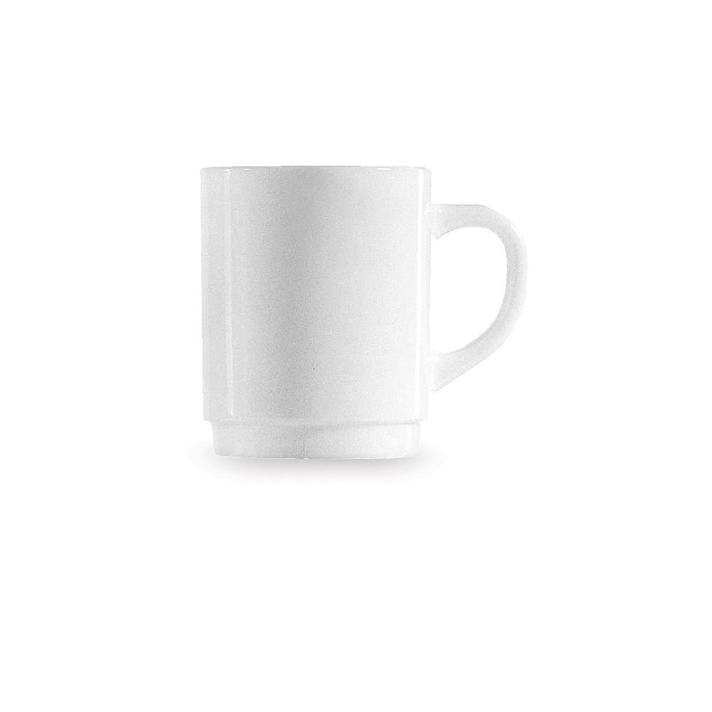 Kubek Restaurant, Arcoroc, 290 ml, 0,29L, biały, 6 szt., fi.79x(H)90mm