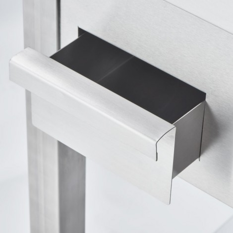 płyta grillowa elektryczna, wolnostojąca, ryflowana, P 8.1 kW, U 400 V