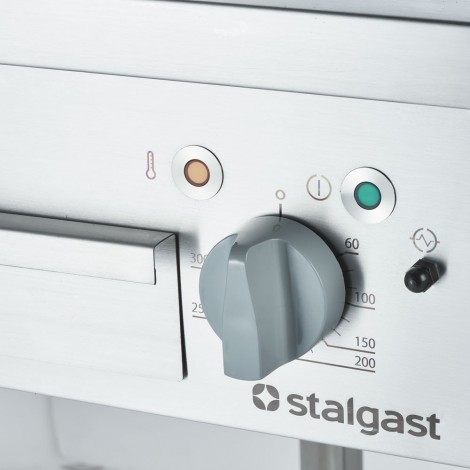 płyta grillowa elektryczna, wolnostojąca, gładka, P 4 kW, U 400 V