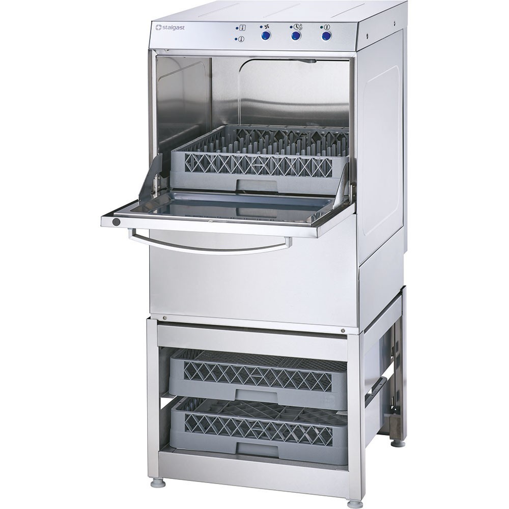 zmywarko wyparzarka z podstawą, uniwersalna, 4.9/3.4 kW, 400/230 V