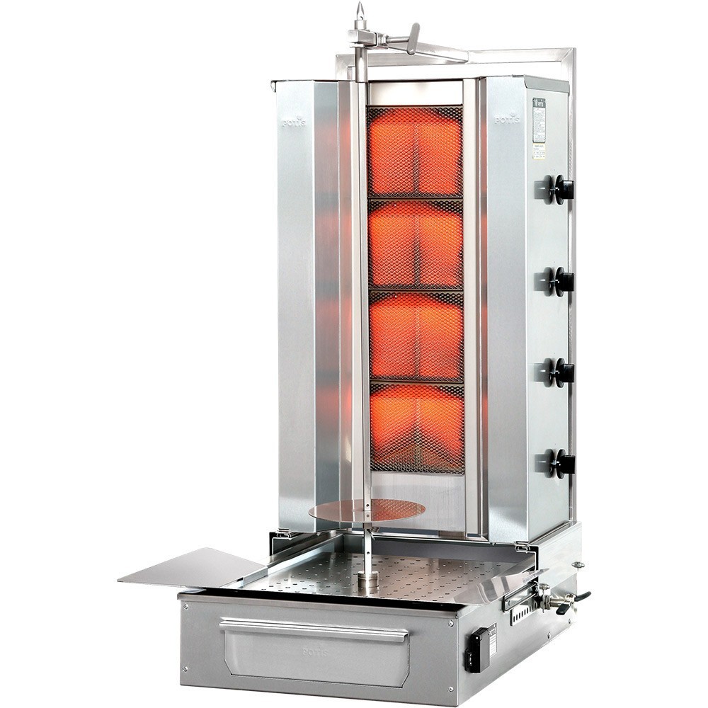 gyros, kebab gazowy, F GD 4, P 14 KW, G 20