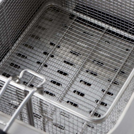 frytownica elektryczna, 2-komorowa, Caterina, V 2x5 l, P 4 kW
